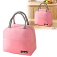 thumbnail image 1 of HoneatMatter Lunch Box for Men Women, Insulated Cooler Bag with Large Capacity, Reusable Thermal Tote for Work Travel Picnic, Durable Leakproof, Pink, 1 of 5
