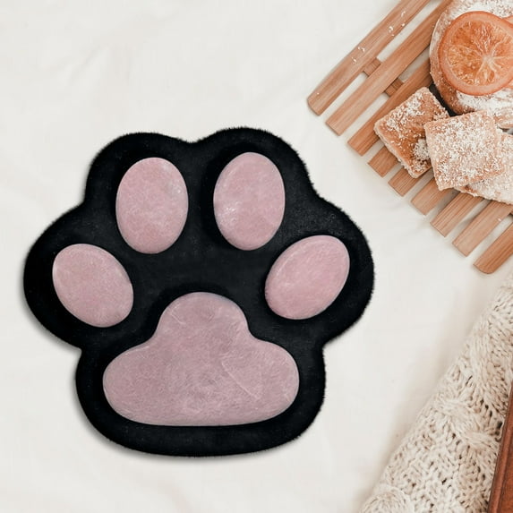 Honeeladyy 1 Pc Large Taba Cat Paw, Stress Relief Fidget Squeeze Toys, Cute Kawaii Soft Sensory Toys, Squishy Sensory Fidget Pad for Anxiety, Office, Travel & Relaxation