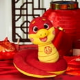thumbnail image 1 of Honeeladyy 10.2 Inches Snake Plush Toy 2025 Chinese New Year Plush Snake Animals Mascots Toys Red Chinese Spring Festival Tradition Zodiacs Snake Toy Gift Blessing Souvenir Home Car Decor, 1 of 8