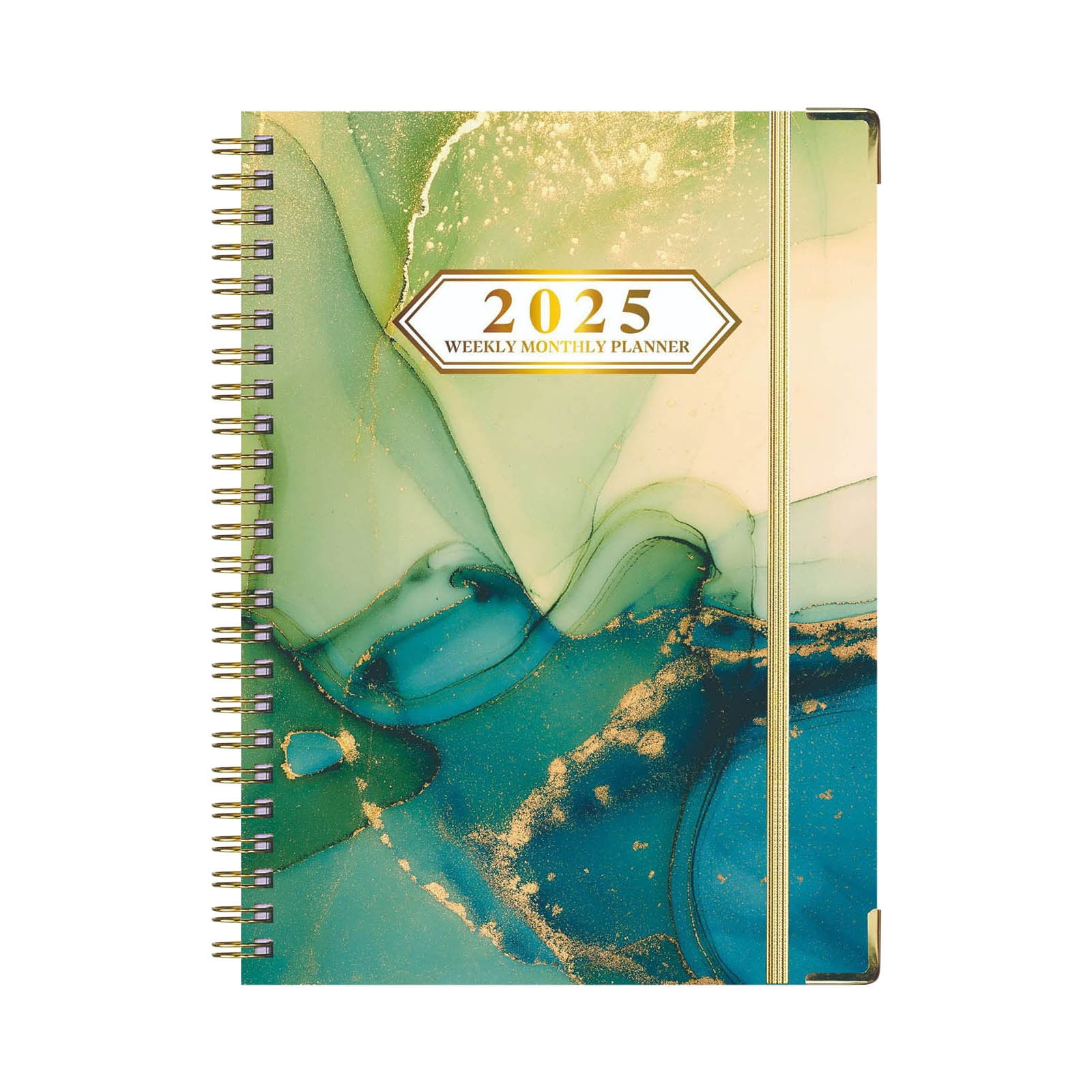 Honeeladyy 2025 English Planner, 12Month Daily Weekly Monthly Planner
