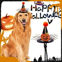 Honeeladyy Adjustable Halloween Pet Hat Festive Cats Dog Head Wear For Holiday Parties Photos