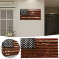 thumbnail image 1 of Honeeladyy America Flag Challenge Coin Display,Handmade Commemorative Display Stand Desktop Display Stand Memorial Day Decorations, 1 of 8