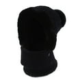 thumbnail image 1 of Honeeladyy Balaclava Face Mask for Men and Women, Soft Breathable Windproof Fleece Ski Mask, Winter Warm Face Cover Hat Cap Scarf for Riding, Traveling, Skiing, Black, 1 of 1