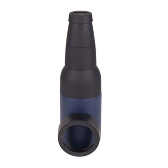 Honeeladyy Beer Gifts for Men, 3 In 1 Stainless Steel Double Vacuum Beer Bottle & Can Cooler with Opener, Slim Can & Bottle Insulator, Vacuum Insulated Double Walled Stainless Steel (Navy)