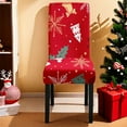 thumbnail image 1 of Honeeladyy Christmas Chair Covers, Snowflake Chair Covers, Resuable Practical Snowman Chairs Cover for Dining Room, Versatile Holiday Chair Cover for Family Gatherings, 1 of 6