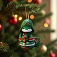 thumbnail image 1 of Honeeladyy Christmas Dragon Hanging Ornament, Acrylic Flat 2D Dragon Christmas Ornament, Dragon Lovers Gifts , Dragon Gifts for Your Family or Friends, 3.15", 1 of 6