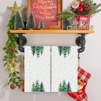 Honeeladyy Christmas Kitchen Towels, Holiday Dish Towels, Christmas Hand Towels, Festive Kitchen Christmas Decor, Winter Holiday Kitchen Towels Gifts for Friends, Family, Co-Workers, 26" x 18"