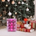 thumbnail image 1 of Honeeladyy Christmas Tree Ornaments 3cm Christmas Ball Holiday Decoration 24 Box Sets With Bright Matte Powder Electroplated Colored Hanging Ball Decorations, 1 of 8