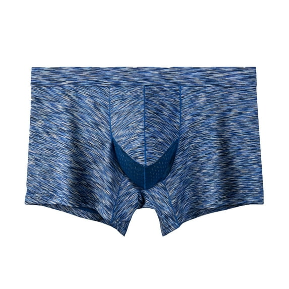 Honeeladyy Clearance Mens Underwear Men Casual Solid Breathable Attractive Hip Lift Body Sculpting Boxer Underwear Pants