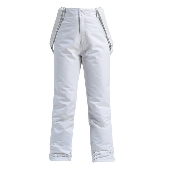 Honeeladyy Clearance under 10$ Men's and women's Insulated Waterproof Ski Bib Overalls Snow Classic Waterproof And Warmth Thickened Ski Pants