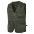 thumbnail image 1 of Honeeladyy Clearance under 5$ Mens Fishing Vest Utility Workweight Safari Travel Hunting Waistcoat,Multi Pockets,Hiking Camping Photography, 1 of 7