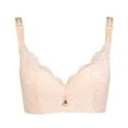 thumbnail image 1 of Honeeladyy Clearance under 5$ Women Solid Sexy Lace Push-up Bra Receive Side With Steel Ring Underwear, 1 of 4