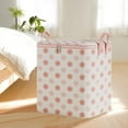 thumbnail image 1 of Honeeladyy Clothes Storage Bins with Lids, Large Capacity Clothes Storage Cloth Storage Containers with Sturdy Handle and Zippers for Clothes Closet Blanket Toys Organizer, 17.7" X 23.6X 23.6", 1 of 5