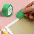 thumbnail image 1 of Honeeladyy Colored Duct Tape for Masking Tape DIY Teaching, Bright Colored Tape Rolls, 0.394x511.81 in, Colored Painters Tape for Arts Crafts Labeling or Coding for Arts, Green, 1 of 6