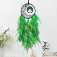 thumbnail image 1 of Honeeladyy Dream Catchers, 31.5 in Green Dream Catcher Car Wall Decor, Exquisite Crystal Stones Handmade Dreamlike Dream Catchers for Bedroom Wedding Decor Art Craft Gift, 1 of 6