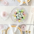 thumbnail image 1 of Honeeladyy Easter Egg Candle Rings Wreaths Spring Egg and Faux Plants Candle Rings Artificial Easter Candle Holder Mini Wreaths 7.09" for Easter Holiday Home Kitchen Table Centerpiece, 1 of 6