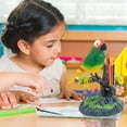 thumbnail image 1 of Honeeladyy Electric Talking Bird Toy Interactive Toy Birds, Simulated Induction Sound Control Talking Parrots, Battery Operated Robot Toy Birds Birthday Christmas Gifts for Kids Aged 3+, Green, 1 of 6