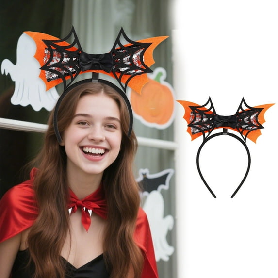 Honeeladyy Hair Bands Halloween Party Decoration Ghost Headbands for All Ages Ghost Festival Jewelry