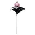 thumbnail image 1 of Honeeladyy Halloween Plume Pumpkin And Skull Bouquet Festive And Spooky Decorative Arrangement, 1 of 6