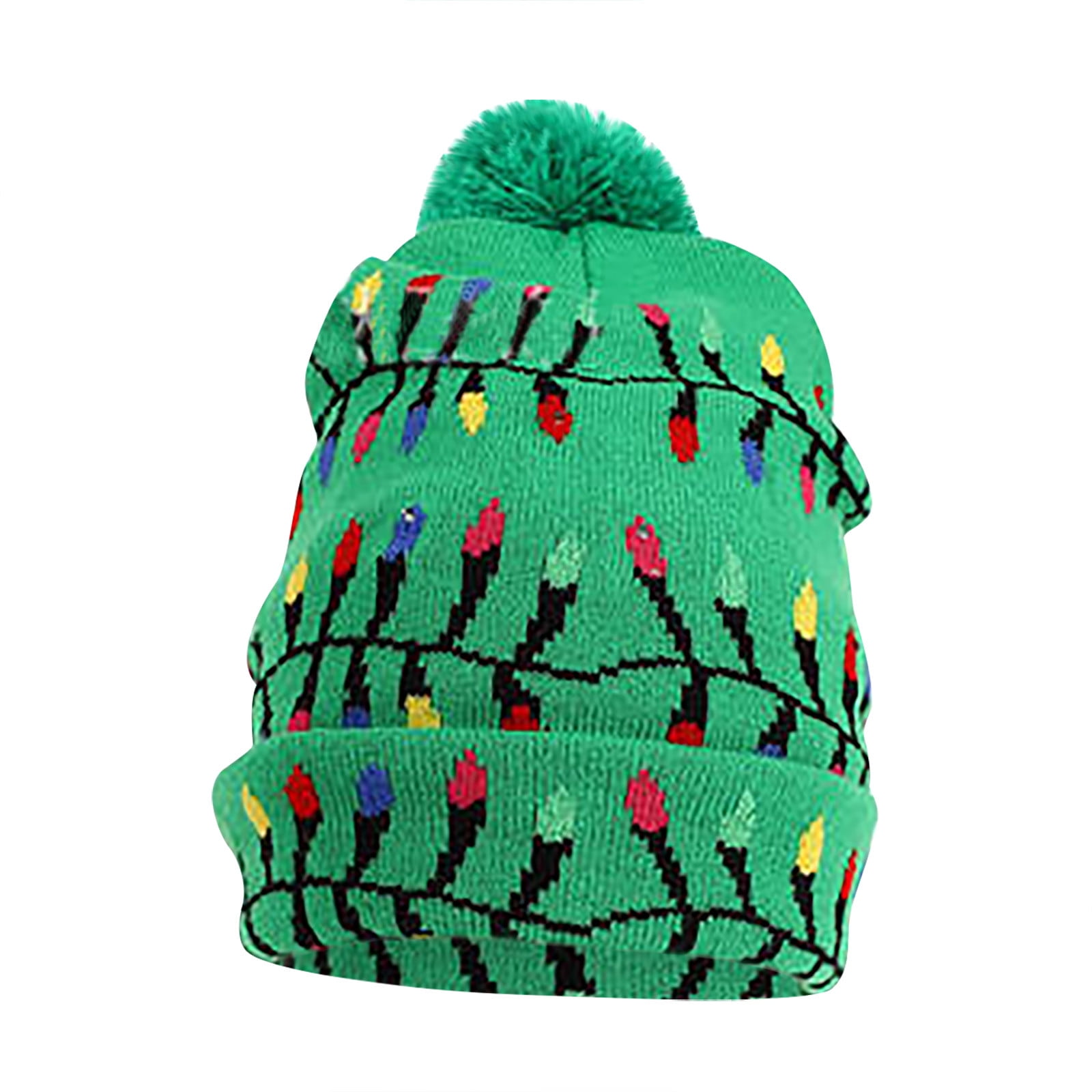 Honeeladyy Knit Beanie Winter Hat for Men and Women Christmas Toboggan