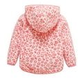 thumbnail image 1 of Honeeladyy Lapel Button Down Pocketed Shirts Coats,Winter Girls Plus Fleece Cardigan Hooded Jacket, Kids Jacket, Printed Baby Fleece Printed Sweater Jacket Children's Fall Winter Jacket, 1 of 9