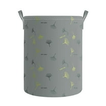 Honeeladyy Laundry Basket, Freestanding Laundry Hamper, Collapsible Dirty Clothes Hamper with Reinforced Handles for College, Dorm, Family