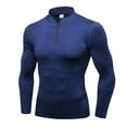thumbnail image 1 of Honeeladyy Men's Fall/winter Fitness Long-sleeved Zipper Casual Hoodie Quick-drying Sports Sweatshirt Coats for Men, 1 of 1