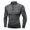thumbnail image 1 of Honeeladyy Men's Fall/winter Fitness Long-sleeved Zipper Casual Hoodie Quick-drying Sports Sweatshirt Winter Coats for Men, 1 of 1