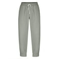thumbnail image 1 of Honeeladyy Men's Fashion Casual Pure Color Outdoors Zipper Pocket Casual Pants Sweatpants Dress Pants for Men, 1 of 4