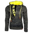 thumbnail image 1 of Honeeladyy Men's Fashion Fall Winter Sweater Loose Large Size Mixed Color Sweater Hooded Pullover Sweater Clearance Clothes for Men, 1 of 3