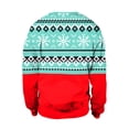 thumbnail image 1 of Honeeladyy Men's Hoodie Sweatshirt ,Christmas Clothing Casual Loose Tops Christmas Day Long Sleeve Round Neck Sweater, 1 of 1