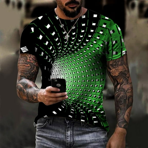 Honeeladyy Men's Unisex Daily T Shirt 3D Print Graphic Prints Animal Print Long Sleeve Tops Casual Bloue men short sleeve t shirts for men