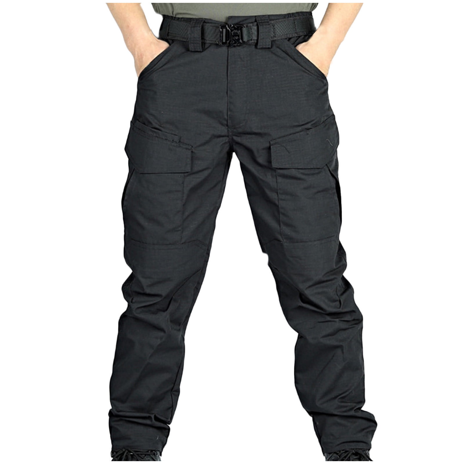 Amazon.com: AKARMY Men's Hiking Pants Casual Camouflage Multi-Pocket Cargo  Work Pants G3WF Black: Clothing, Shoes & Jewelry