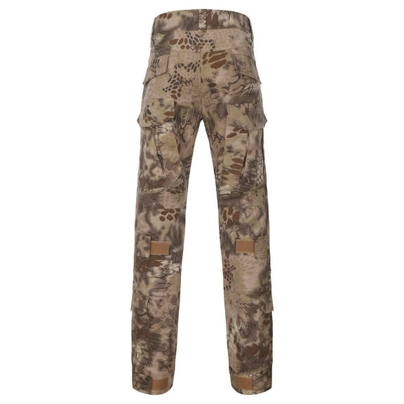 Honeeladyy Mens Tactical Cargo Pants Military Combat Cargo Trousers for Men Ligthtweight Outdoor Work Trousers with Muti Pockets Birthday Gifts for Dad Khaki M