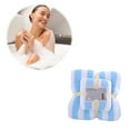 thumbnail image 1 of Honeeladyy Microfiber Bath Towel Set for Parents and Children, 2-Pack Soft, Comfortable, Super Absorbent, Quick-Dry Towels, Multi-Purpose for Sports, Fitness, Yoga, Baby Shower, Beach, Travel (Blue), 1 of 8