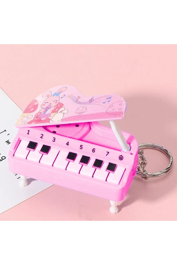 Mini Piano Keychain, Portable Keyboard Instrument Keychain, Mini Keyboard Keychain, Pianos and Keyboards, Musical Instrument Keychain Accessories Gift