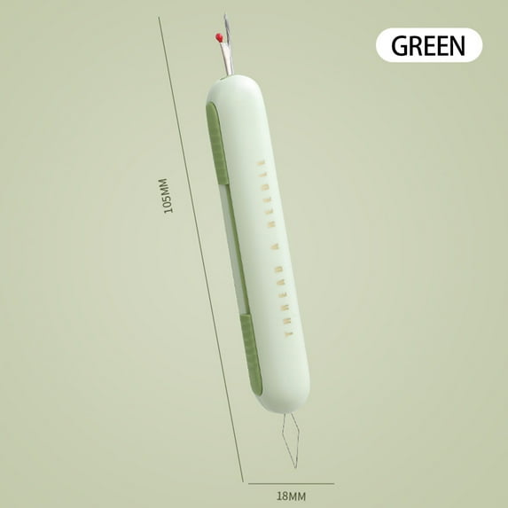 Honeeladyy Needle Threaders,2-in-1 Needle Threader & Seam Rippers Kit, Seam Rippers for Sewing,Thread Seam Ripper for Sewing, Knitting, Quilting