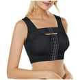 thumbnail image 1 of Honeeladyy Post Surgery Bra Sports Bra Breast Augmentation High Support #Bl-Black-XXL, 1 of 4