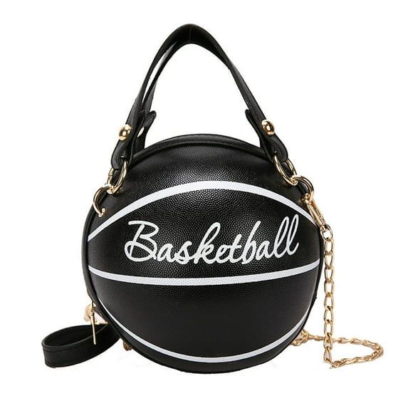 Honeeladyy Sales Online Personalized Round Ball Female Bag Chain Basketball Bag All-match Satchel Small Bag
