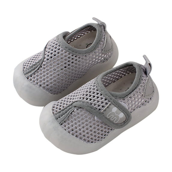 Honeeladyy Sales Toddler Shoes Baby First-Walking Breathable Mesh Infant Boys Girls Soft Sole Trainers Walking Outdoor