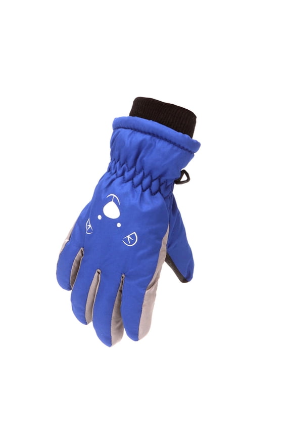 Ski Gloves for Kids Warm Windpoof Gloves,Toddler Girls Boys Snow Gloves Kids Ski Winter Gloves Waterproof Windproof Children Warm Gloves 3-6Years