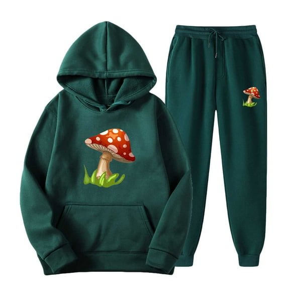 Honeeladyy Sweat suits men Tracksuits 2 Piece sets Athletic Jogging suits Casual Outfits for men #La-Army Green-XXL