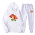 thumbnail image 1 of Honeeladyy Sweat suits men Tracksuits 2 Piece sets Athletic Jogging suits Casual Outfits for men #Oa-White-XL, 1 of 1
