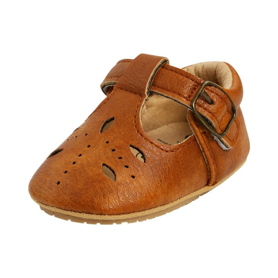 Honeeladyy Toddler Kid Shoes Hollow Breathable Toddler Baby Infant Kids Boy's Girl's Soft Sole Shoes Casual Newborn Sandals Coffee Clearance under 5$