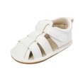 thumbnail image 1 of Honeeladyy Toddler Kid Shoes Toddler Baby Girls Boys Baby Shoes Soft Sole Non-slip Baby Toddler Shoes White Sales Online, 1 of 7
