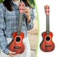 thumbnail image 1 of Honeeladyy Toy Ukulele, Kids Guitar Musical Toy, 20 Inch 4 Steel Strings, with Pick, Early Educational Learning Musical Instrument Gift, 1 of 6