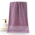 thumbnail image 1 of Honeeladyy Ultra Soft Hand Towel 13x29 Inch, Suitable for use in Bathroom, Kitchen, Gym, Spa & General Cleaning, Thickened Compact High Absorbent Lightweight Multi Purpose Hand Towels - Purple, 1 of 8