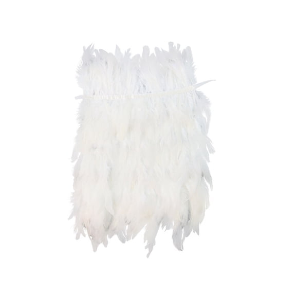 Honeeladyy White Feather Shawl for Women Masquerade Witch Wings Cape Mardi Gras Costume Collar Accessories for Christmas, Themed Parties, Carnivals, Masquerade Parties