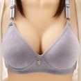 thumbnail image 1 of Honeeladyy Woman's Embroidered Glossy Comfortable Breathable Bra Underwear No Rims sexy bras for women, 1 of 3