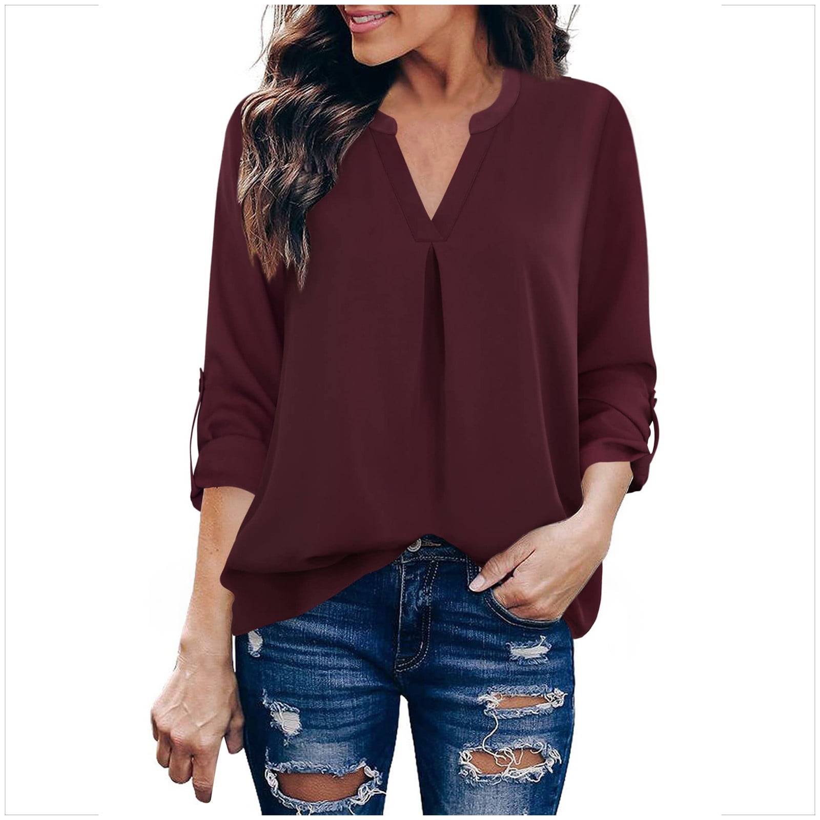 chiffon office tops